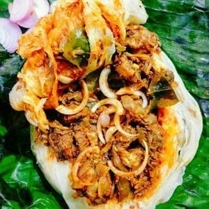 Chicken Kizhi Parotta