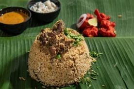 Goat Seeraga Semba Biryani