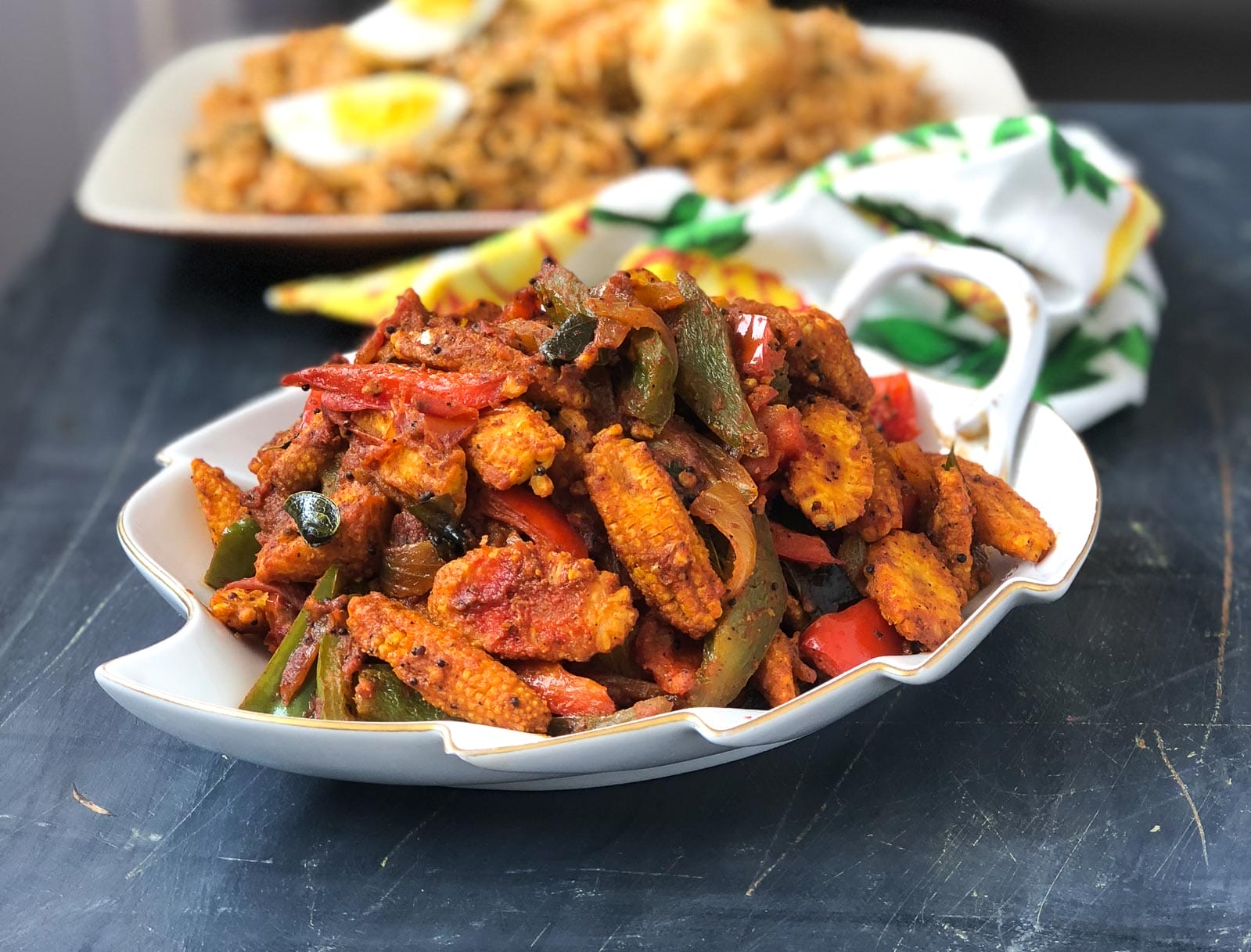 Baby Corn Pepper Fry