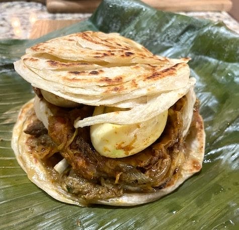 Lamb Kizhi Parotta