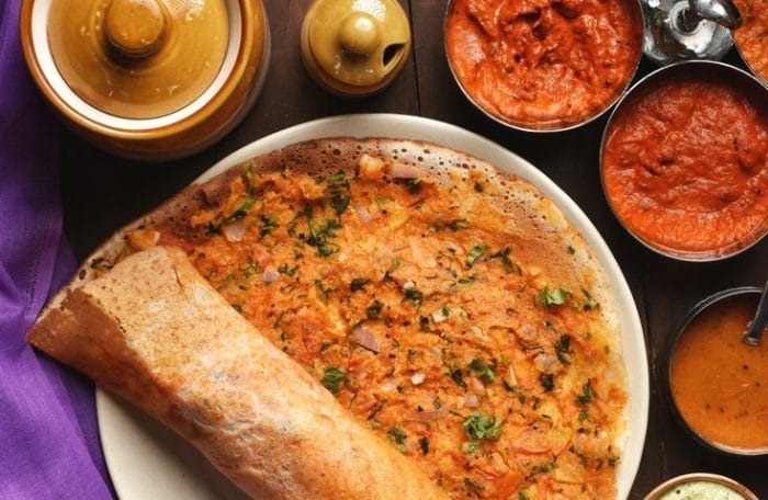 Mysore Schezwan Plain Dosa
