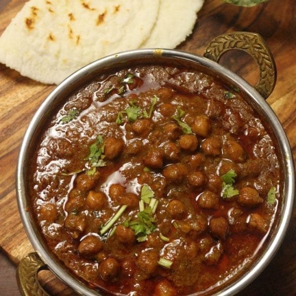 Chapathi with Kadalai Curry