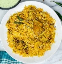 Family Pack Tava Sukka Chicken Biryani