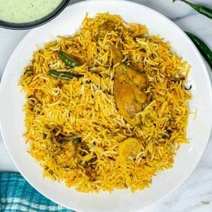 Family Pack Tava Sukka Chicken Biryani