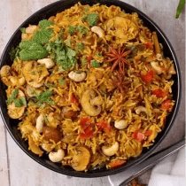 Family Pack Mushroom Biryani