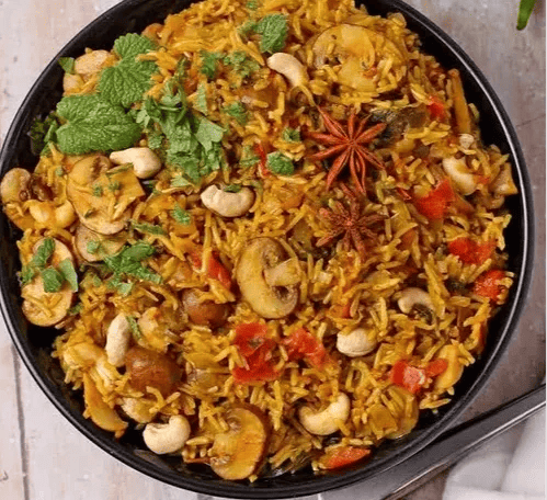 Family Pack Mushroom Biryani