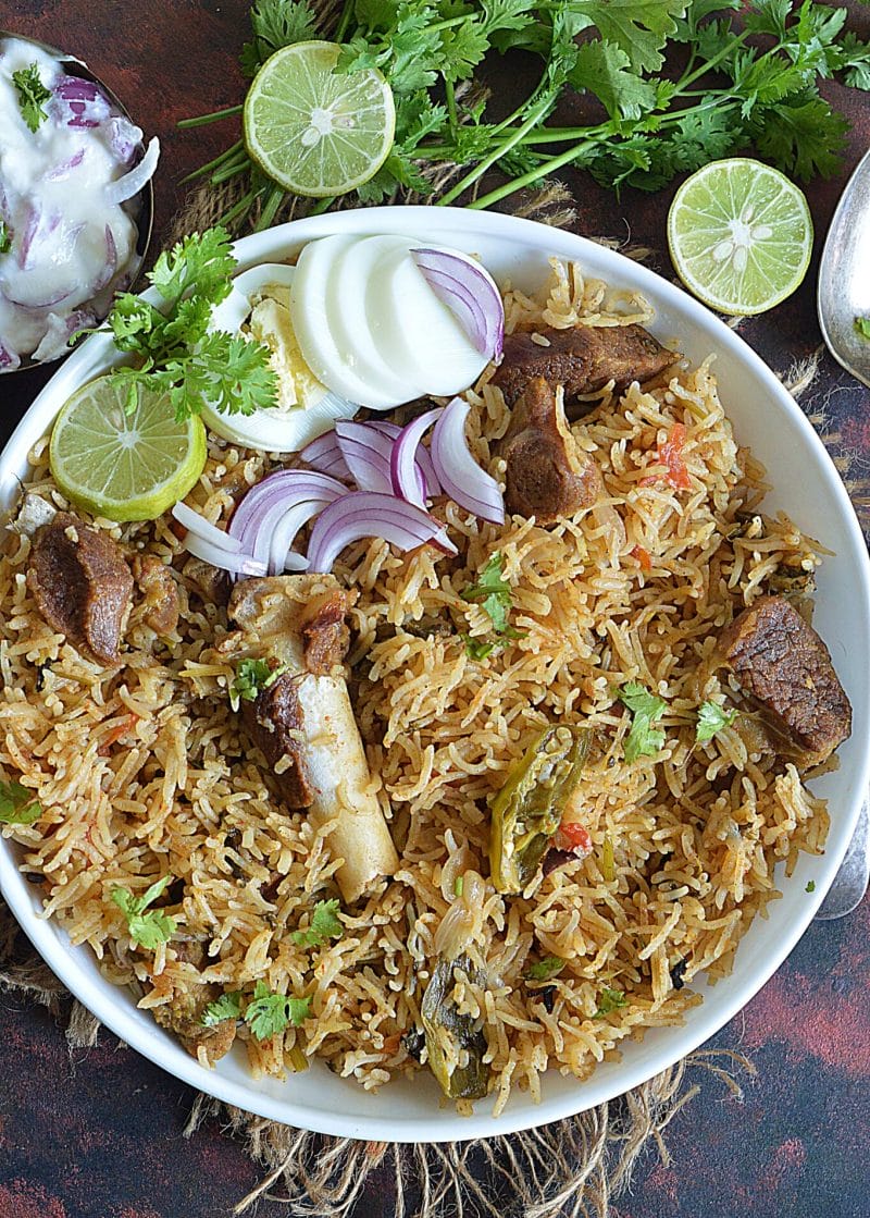 Hyderabadi Lamb Biryani