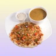 Onion Chilli Uthappam
