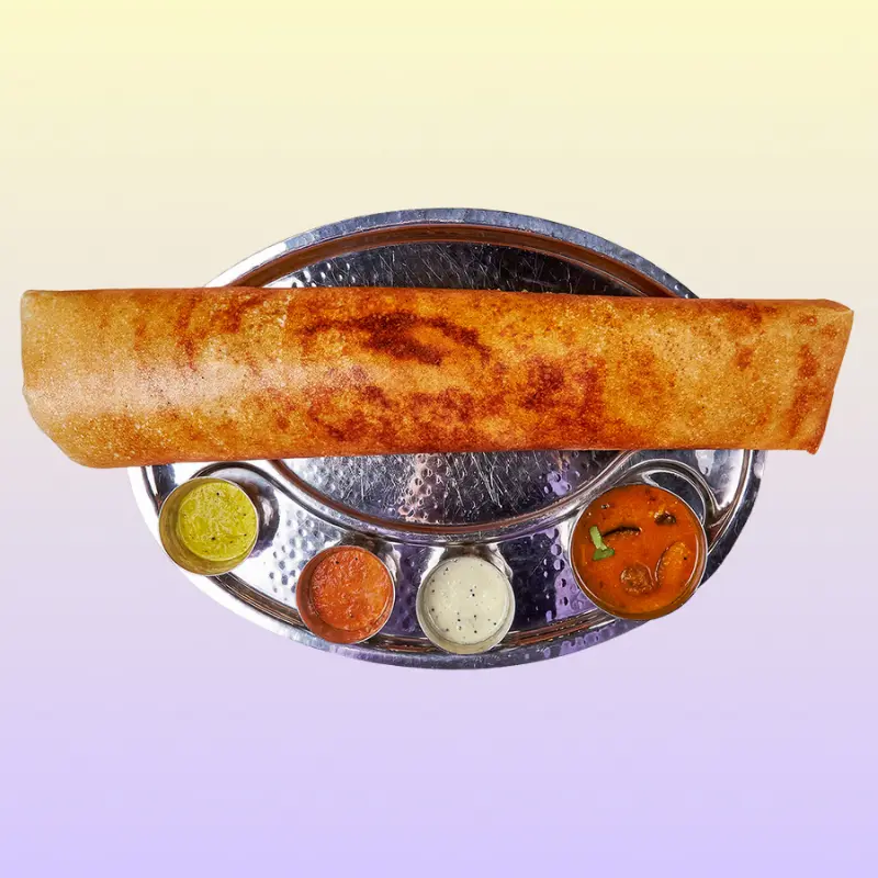 Rava Plain Dosa