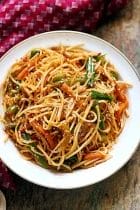 Schezwan Veg Noodles