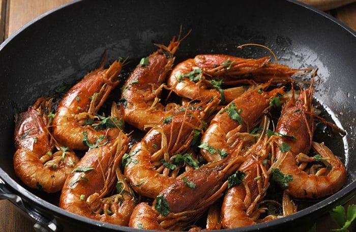 Shrimp Pan Fry