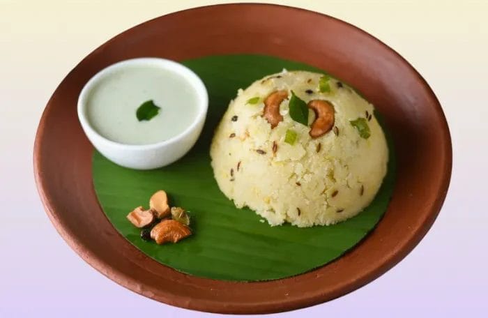Venpongal with Sambar