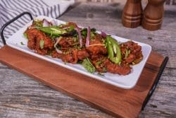 Guntur Karam Podi Chicken Fry