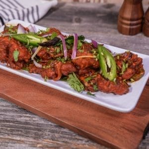 Guntur Karam Podi Chicken Fry