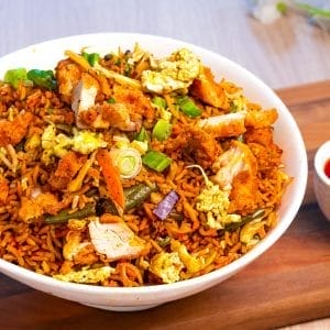 Chicken Fried Schezwan