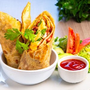 Chicken Kathi Roll