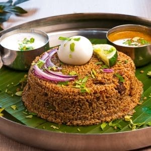 Goat Seeraga Semba Biryani