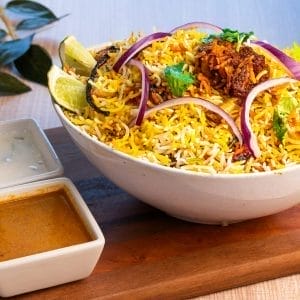 Hyderabadi Goat Biryani