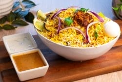 Hyderabadi Lamb Biryani