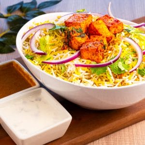 Hyderabadi Paneer Biryani