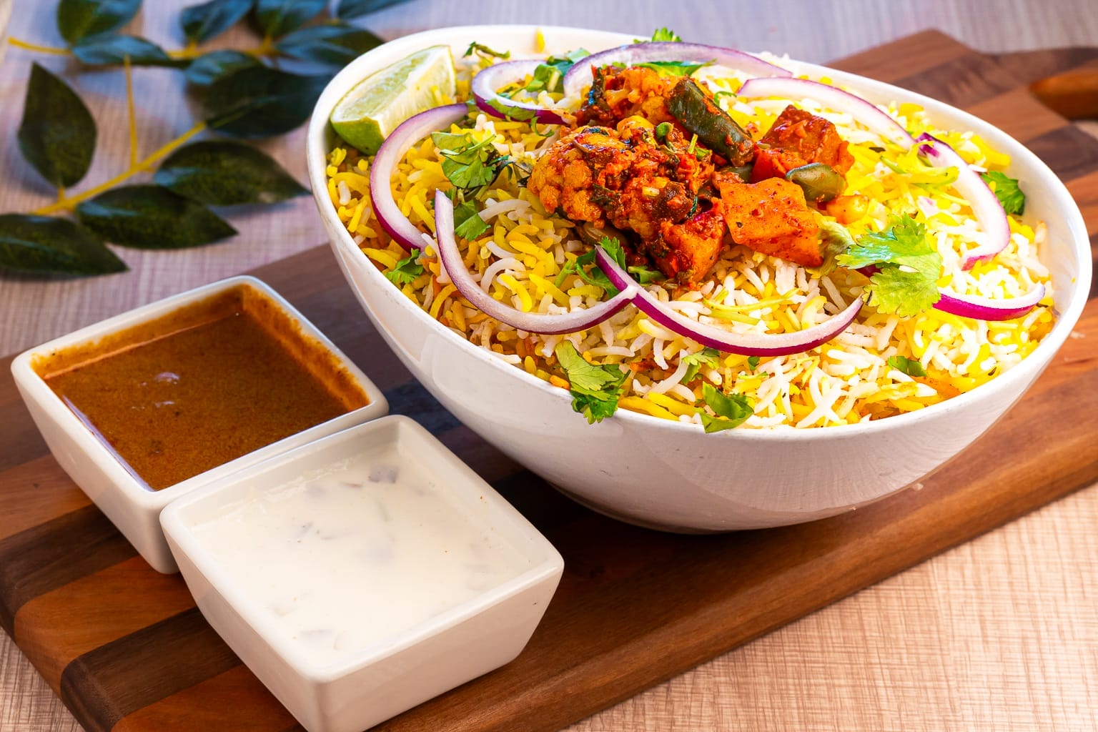 Hyderabadi Veg Dum Biryani