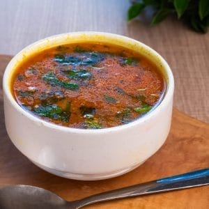 Nattu Kozhi Pepper Rasam