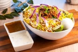 Tava Sukka Chicken Biryani (boneless)