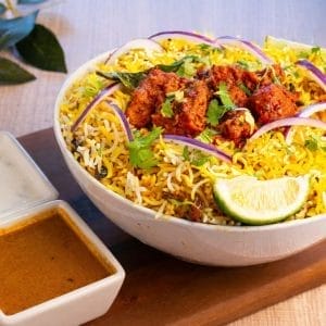 Hyderabadi Chicken Biryani